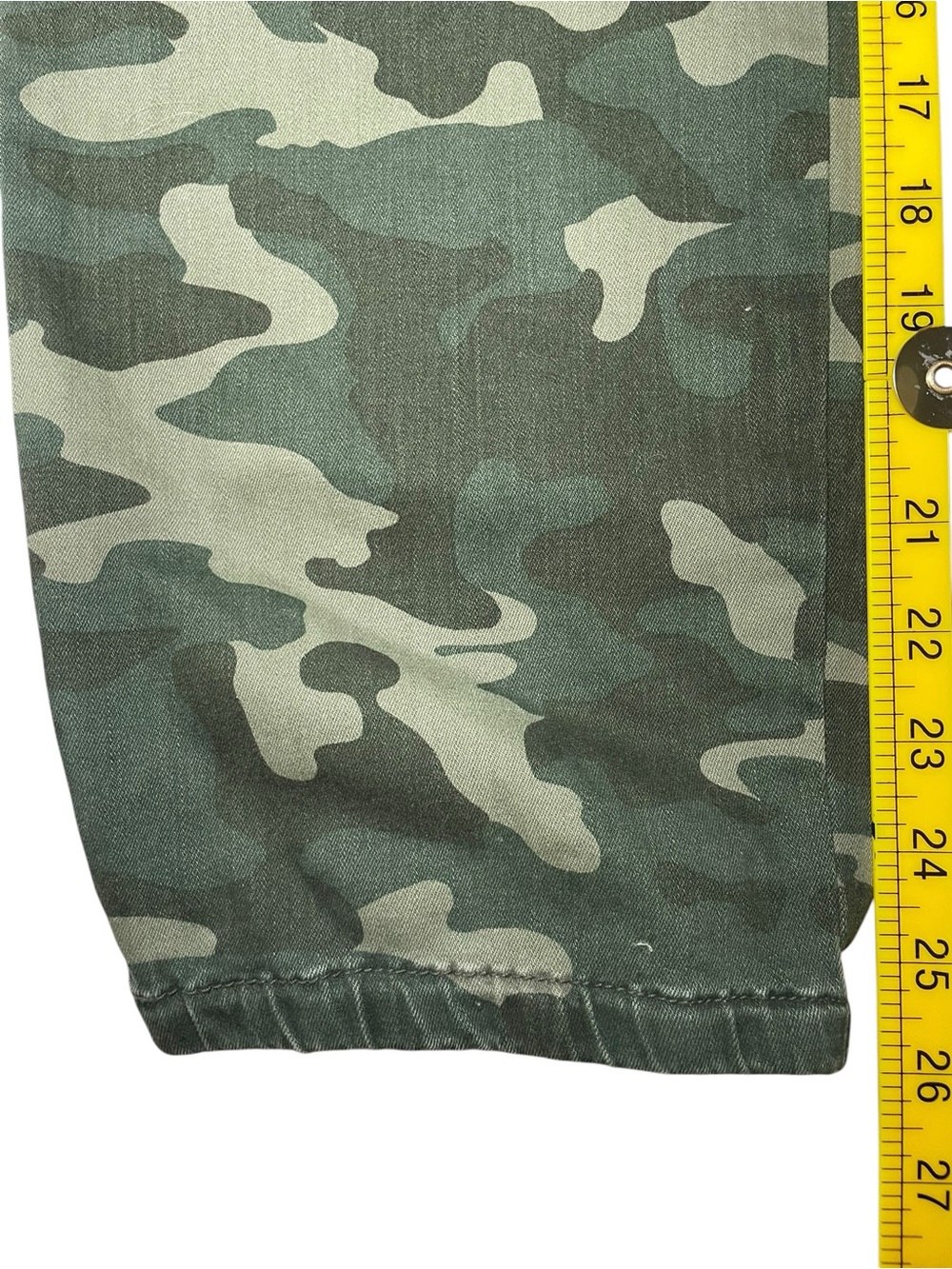 Skinnygirl Utility Jogger Camo Pants NWT Size 31/12 Side Stripe Trendy - Picture 9 of 11